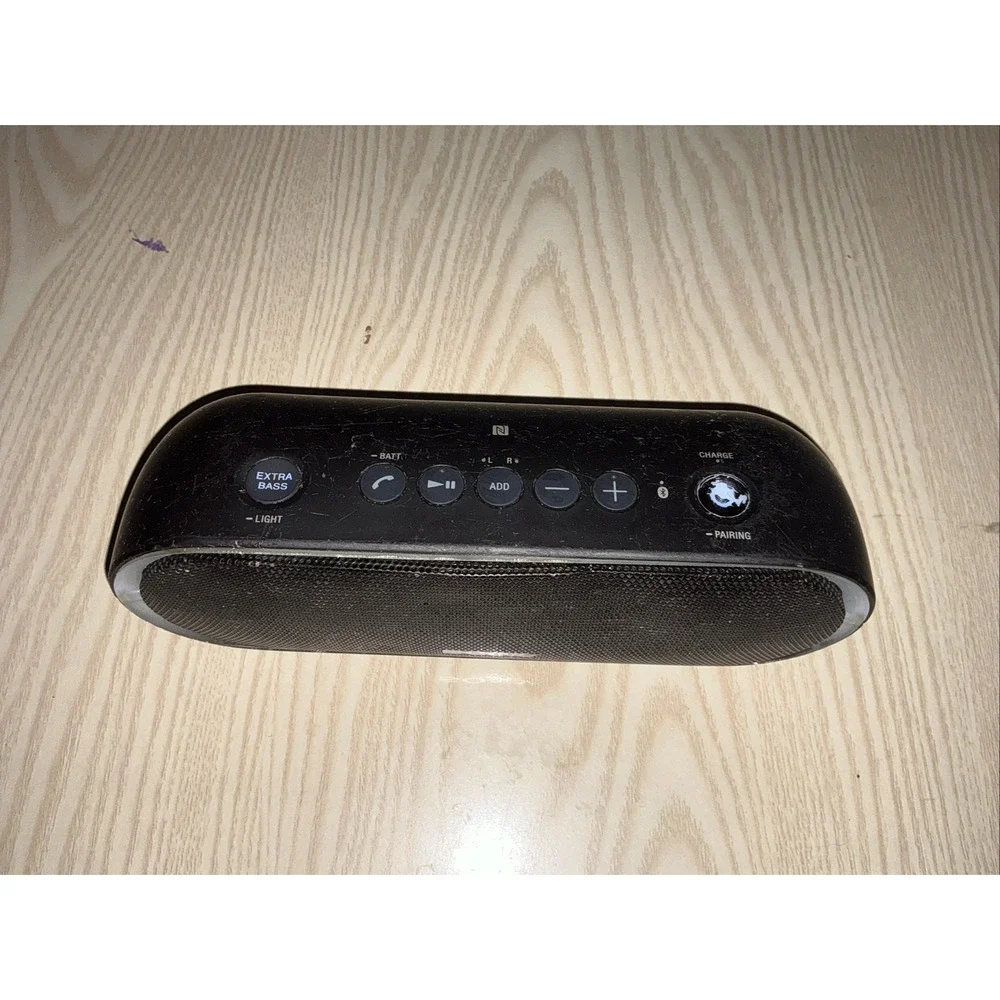 Sony SRS-XB20‎ EXTRA BASS Portable Bluetooth Speaker With Light - Black - Tested